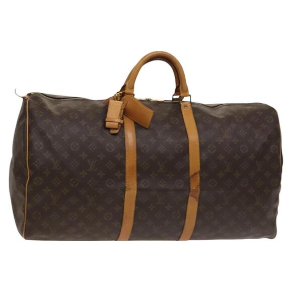 LOUIS VUITTON Monogram Keepall 60 Boston Bag M41422 - Picture 1 of 16